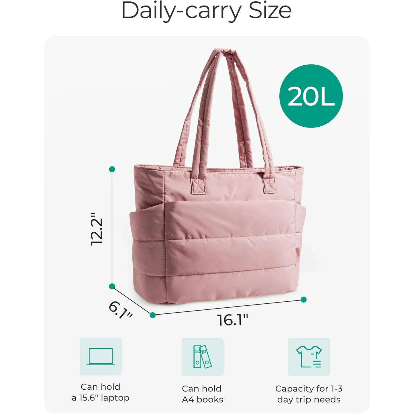 Vista™ Luxe 20L Tote Bag