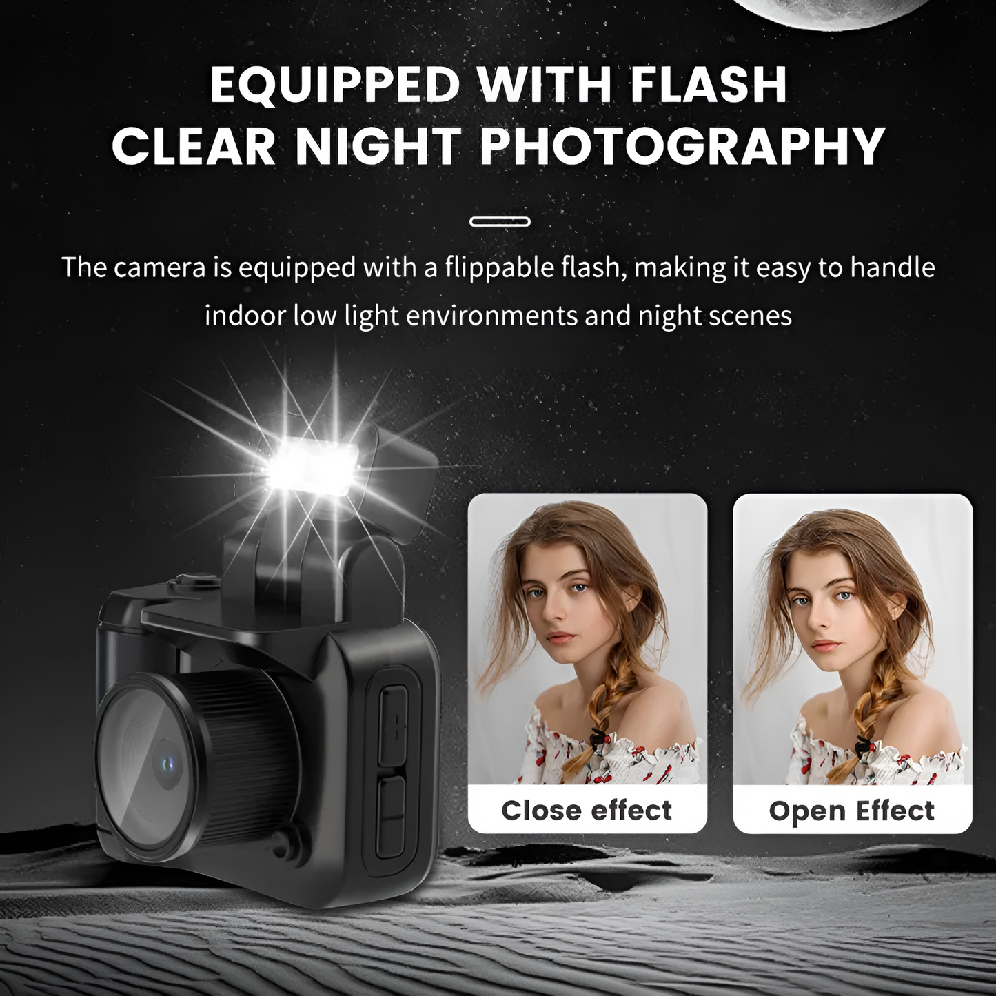 THEVISTASTORE® - Point-and-Shoot Mini Camera
