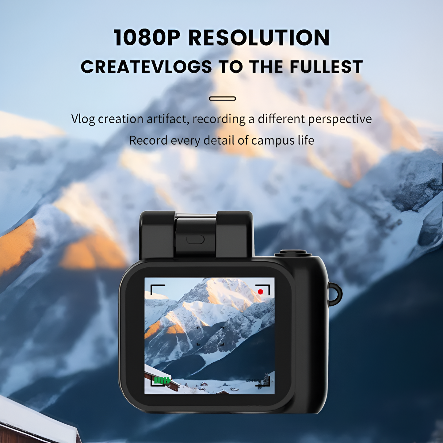 THEVISTASTORE® - Point-and-Shoot Mini Camera