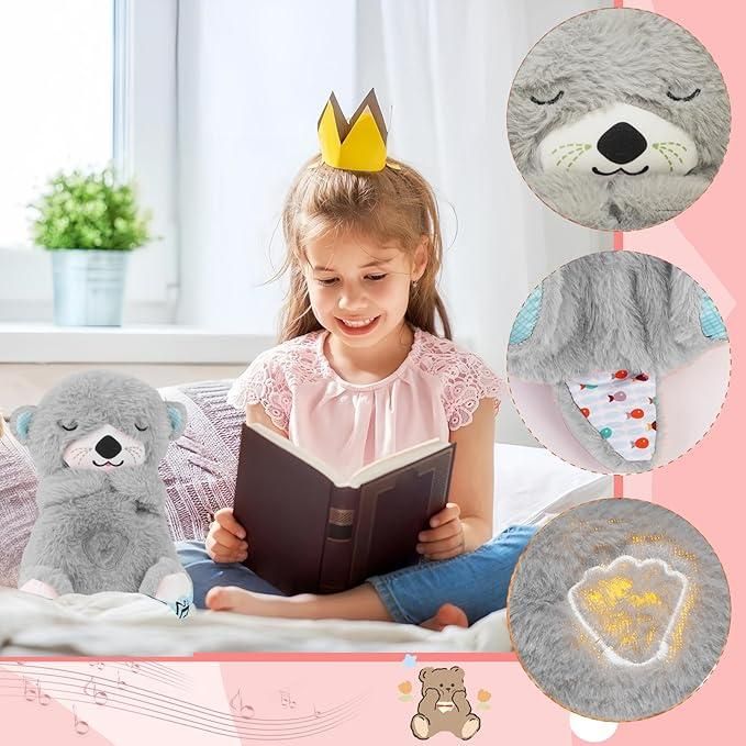 Baby Sound Machine Breathing Portable Plush Toy
