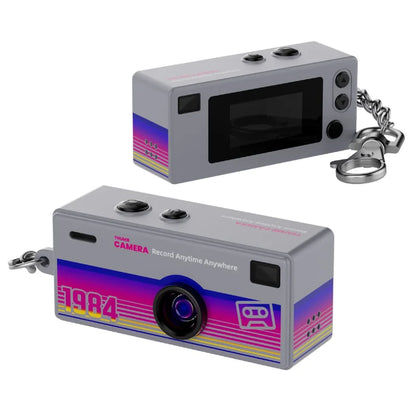 Thumb Camera in grey, front and back