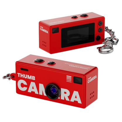 Vistastore Thumb Camera in red, front and back