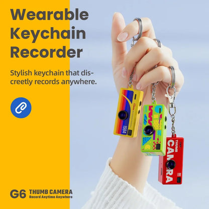 Thumb Camera worn as a keychain