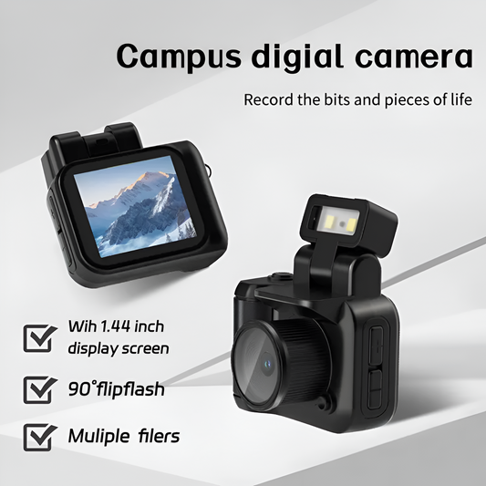 THEVISTASTORE® - Point-and-Shoot Mini Camera