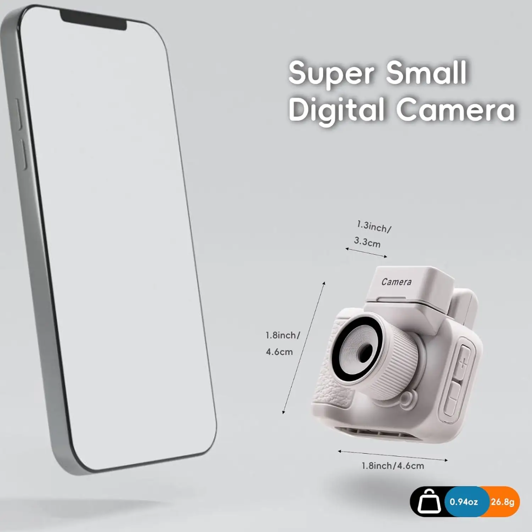 THEVISTASTORE® - Point-and-Shoot Mini Camera
