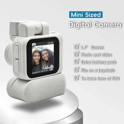 THEVISTASTORE® - Point-and-Shoot Mini Camera